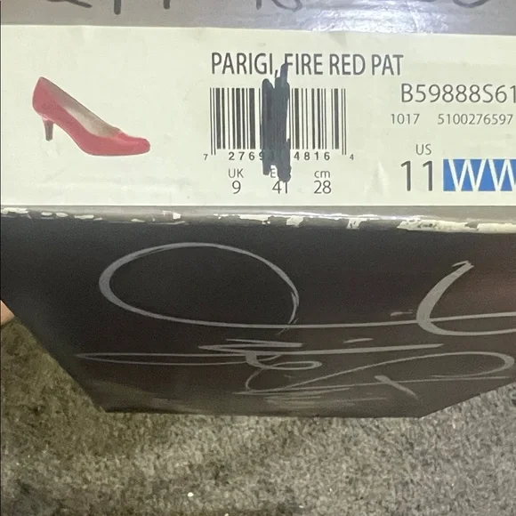 Life Stride Vibrant Red Heels - Picture 4 of 4